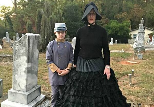 Get spooked and take in a little local history at the Haunted Sandy Springs Cemetery Tour.