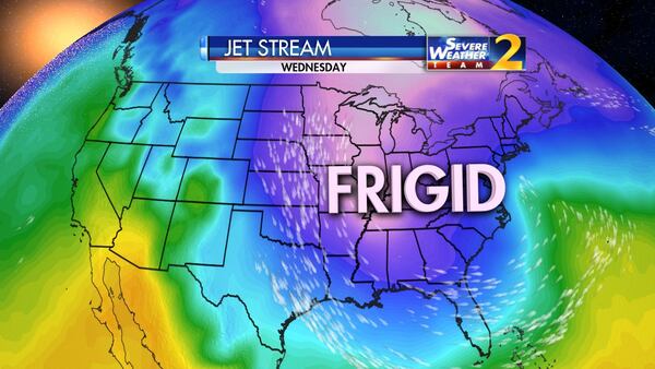 The first week of the new year is forecast to bring temperatures in the teens, according to Channel 2 Action News.