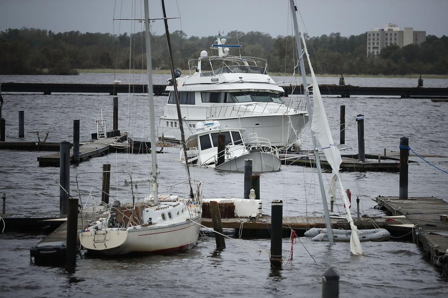 Photos: Tropical Storm Florence soaks Carolinas