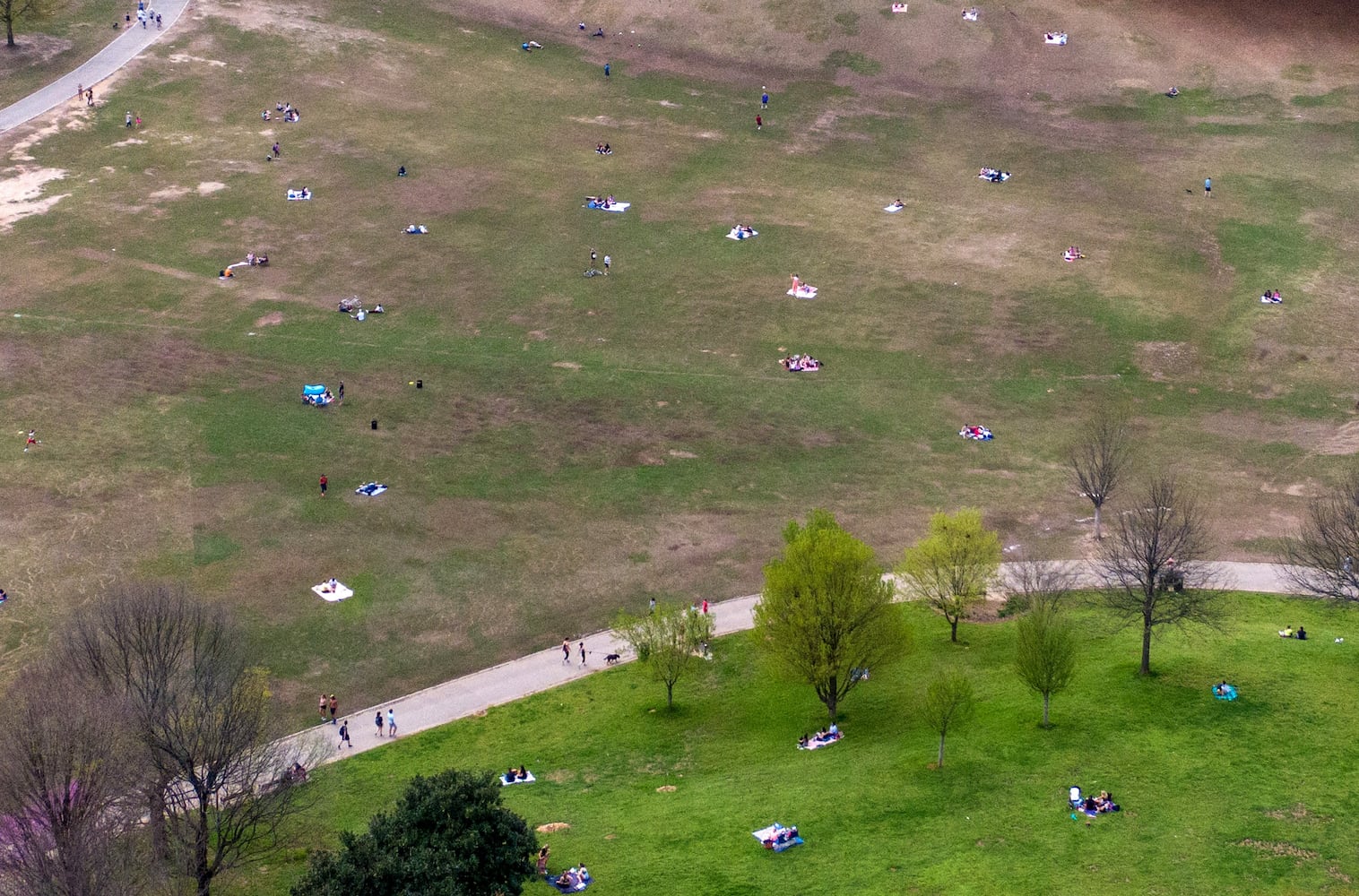 PHOTOS: Metro Atlantans head out despite coronavirus concerns