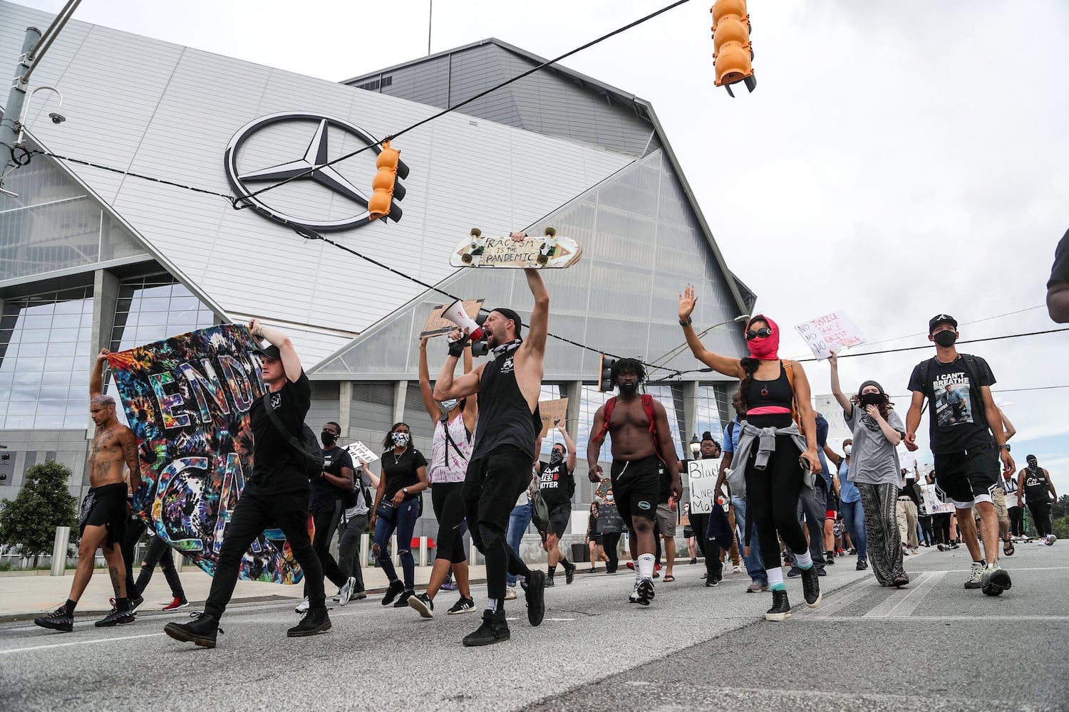 PHOTOS: 11th days of protests in Atlanta