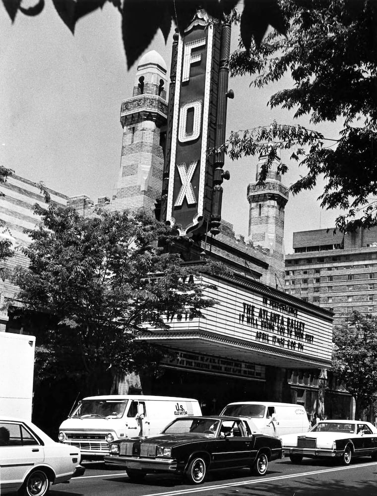 Atlanta's history in neon: The Fox Theatre