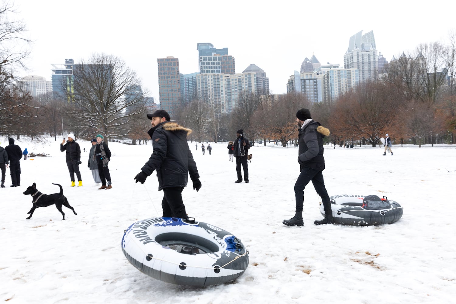 PHOTOS: Snow storm hits Atlanta
