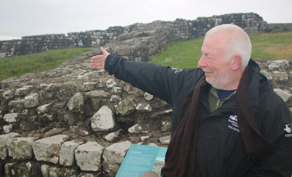 Hadrian Wall tour guide Peter Carney. Jim Galloway, jgalloway@ajc.com