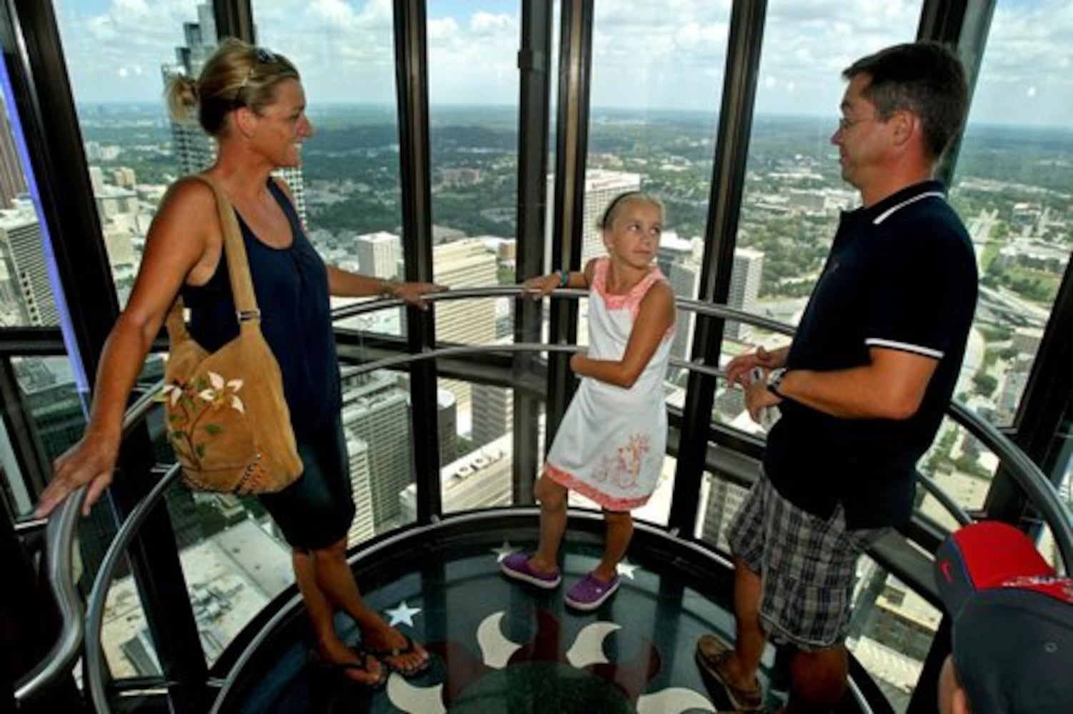 Westin Peachtree Plaza's scenic elevator reopens