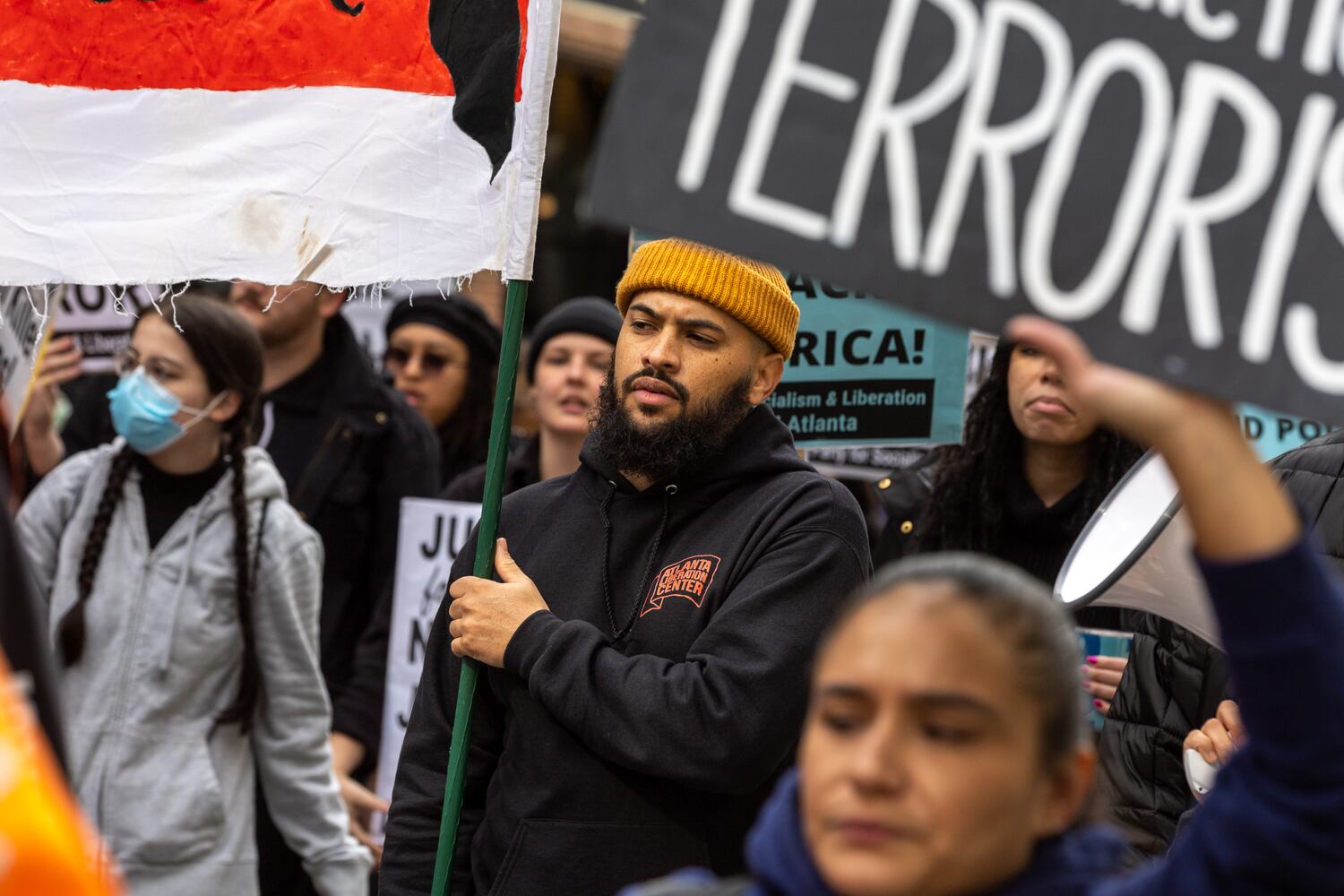 protest in solidarity with Memphis