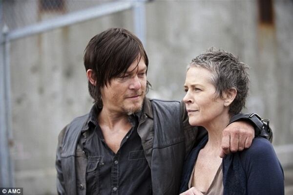 Friends for life: Daryl and Carol. CREDIT: AMC