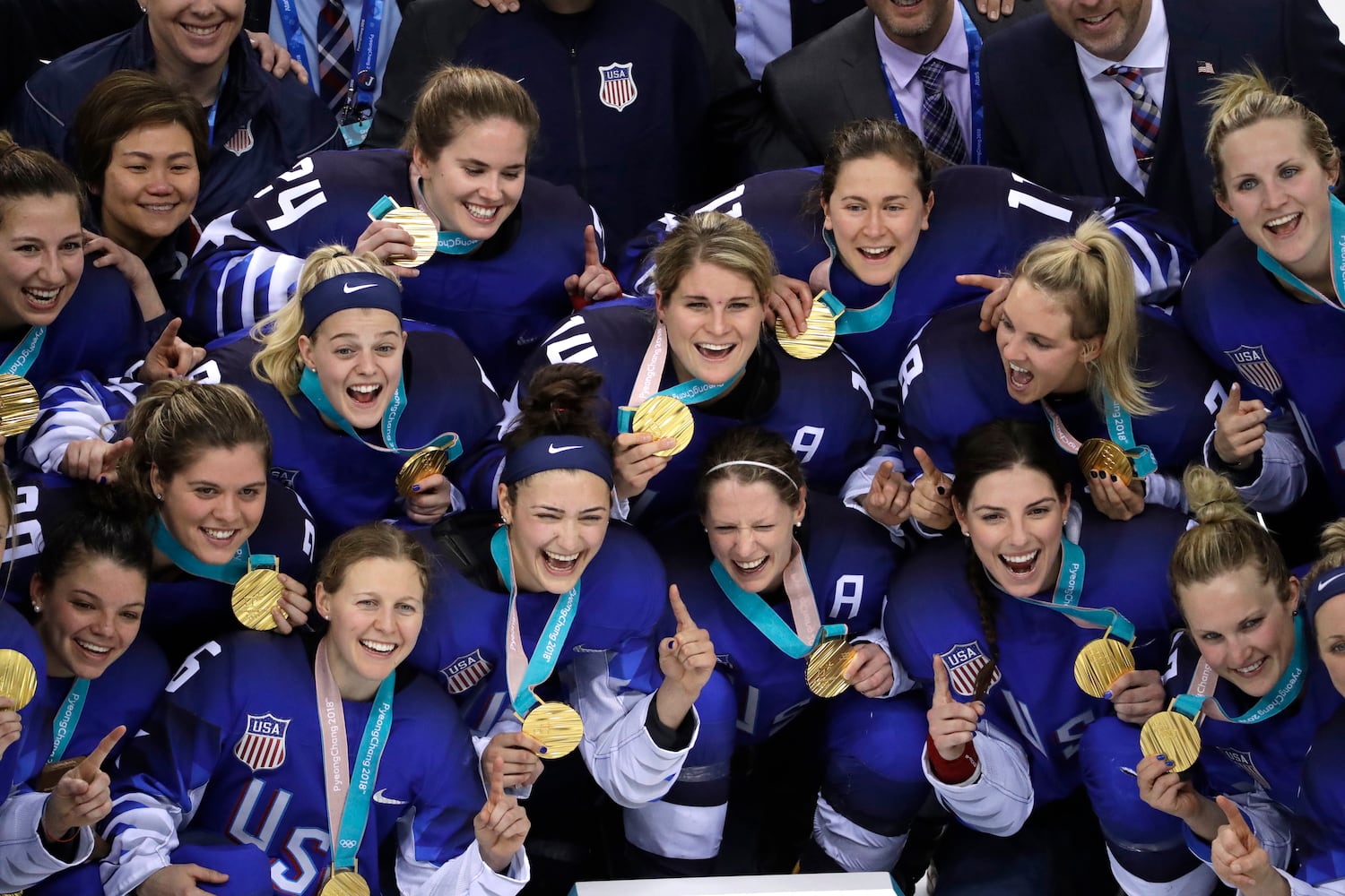 Photos: 2018 Winter Olympics: U.S. women's hockey team wins gold