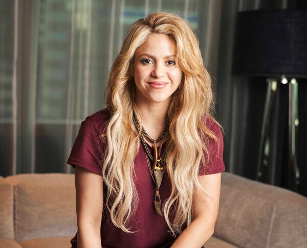 Shakira is scheduled to perform Sunday in Miami.