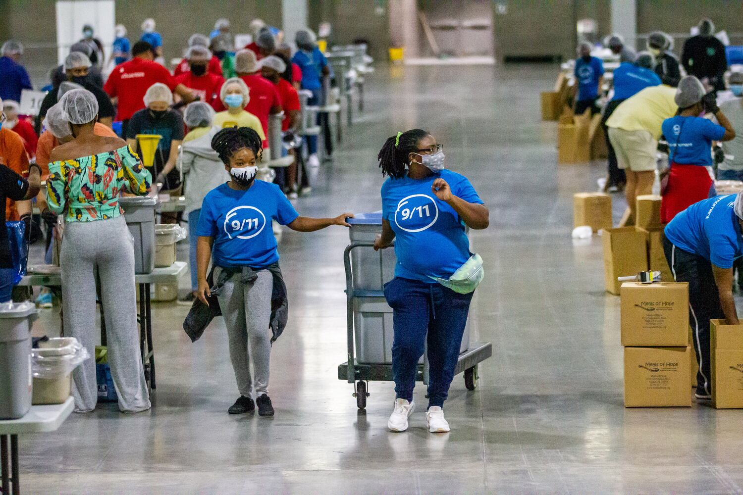 Hundreds of volunteers will pack 200,000 meals for the Atlanta Community Food Bank