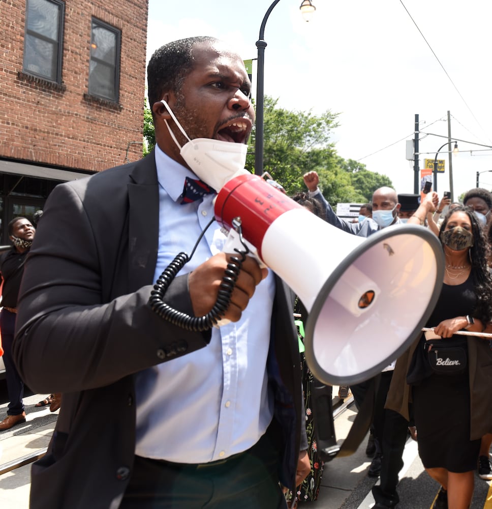 PHOTOS: Protesters gather across metro Atlanta