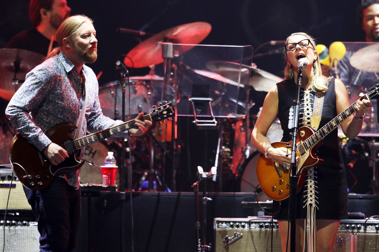 -- Tedeschi Trucks Band
The Eagles brought their Long Goodbye Final Tour to sold out State Farm Arena on Thursday, November 2, 2023. The Tedeschi Trucks Band opened the concert.
Robb Cohen for the Atlanta Journal-Constitution