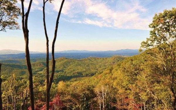 View from hike hear Blue Ridge, Ga.