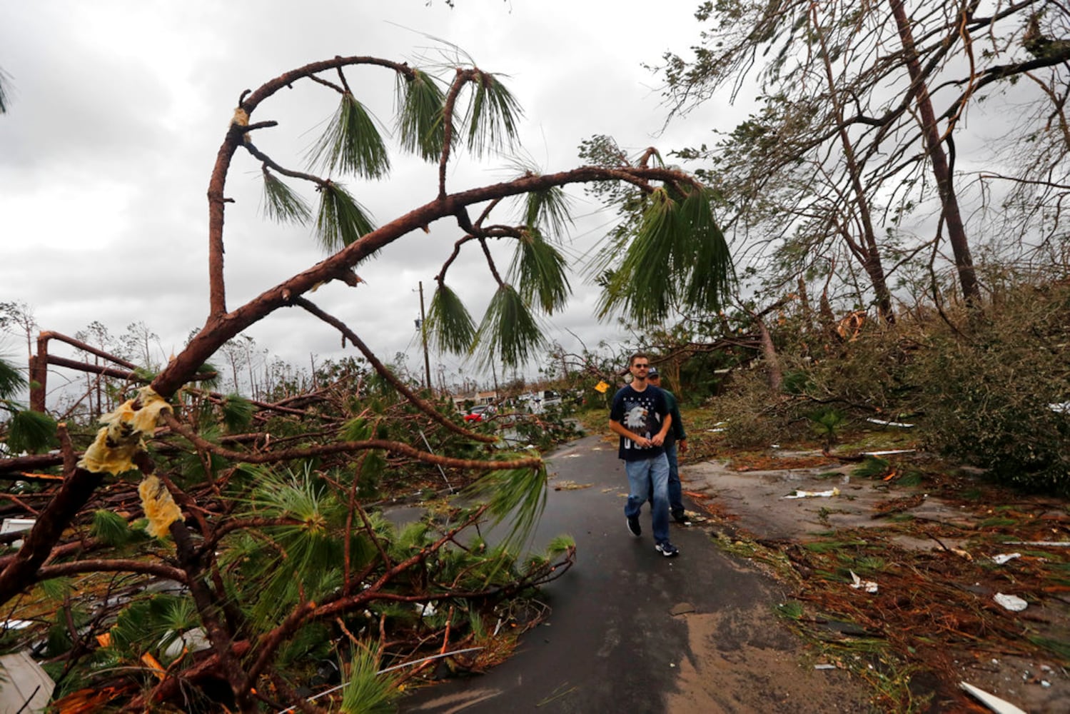 Photos: Hurricane Michael leaves behind path of destruction