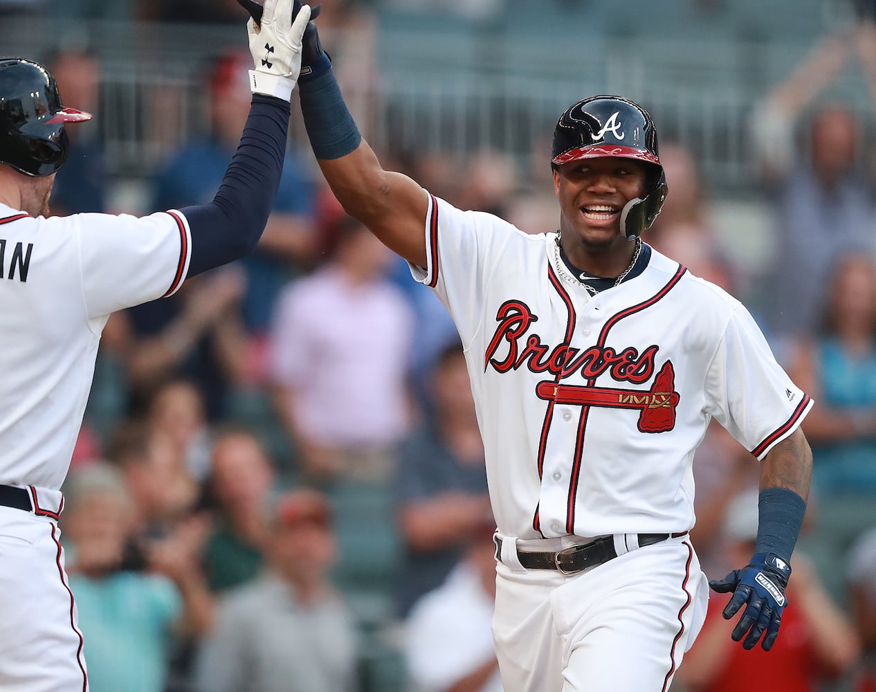 Photos: Two more home runs for Ronald Acuna