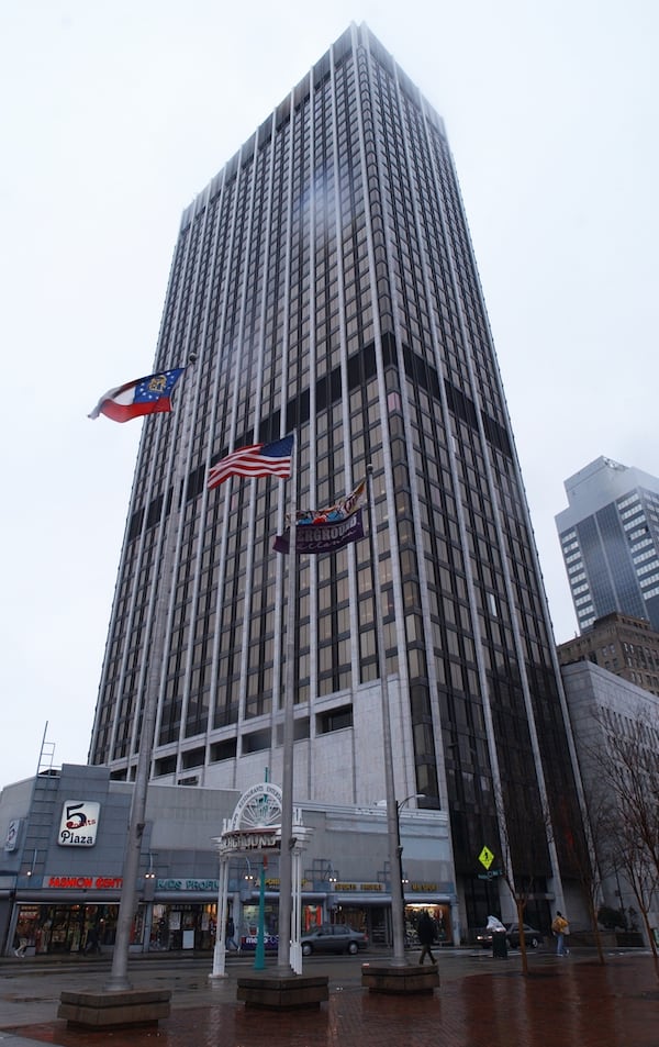 The 2 Peachtree Street building By BITA HONARVAR