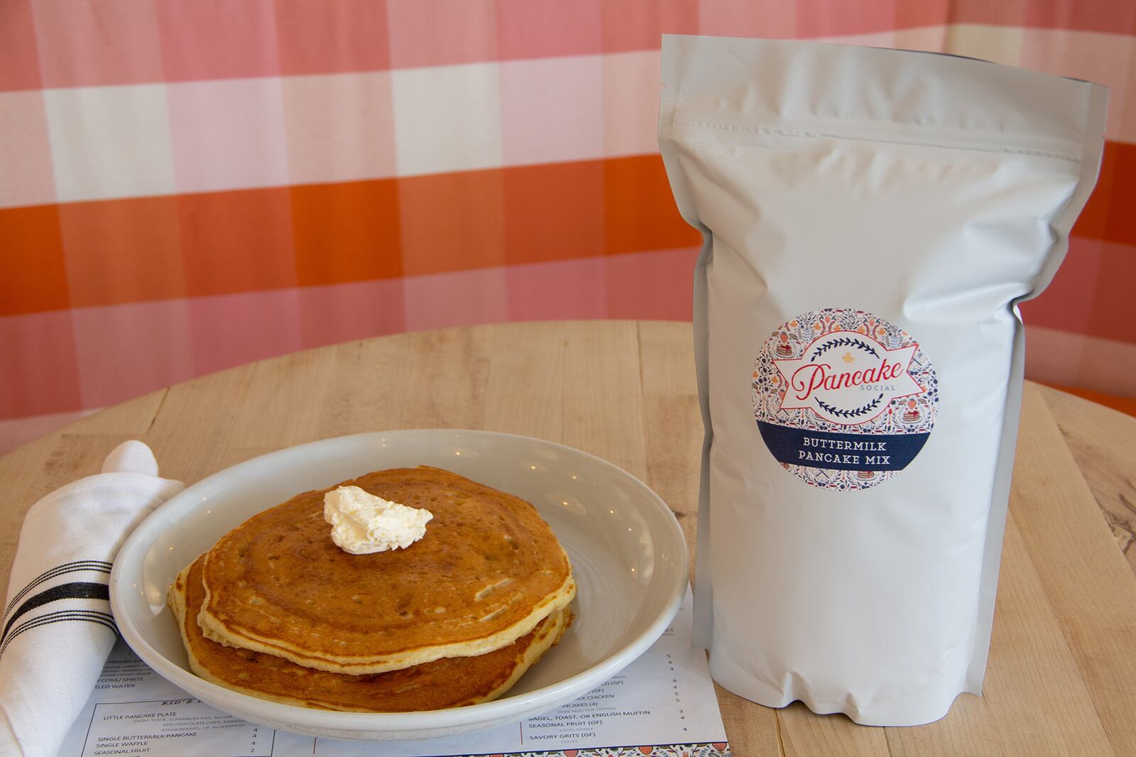 Buttermilk pancake mix from Pancake Social. Courtesy of Pancake Social