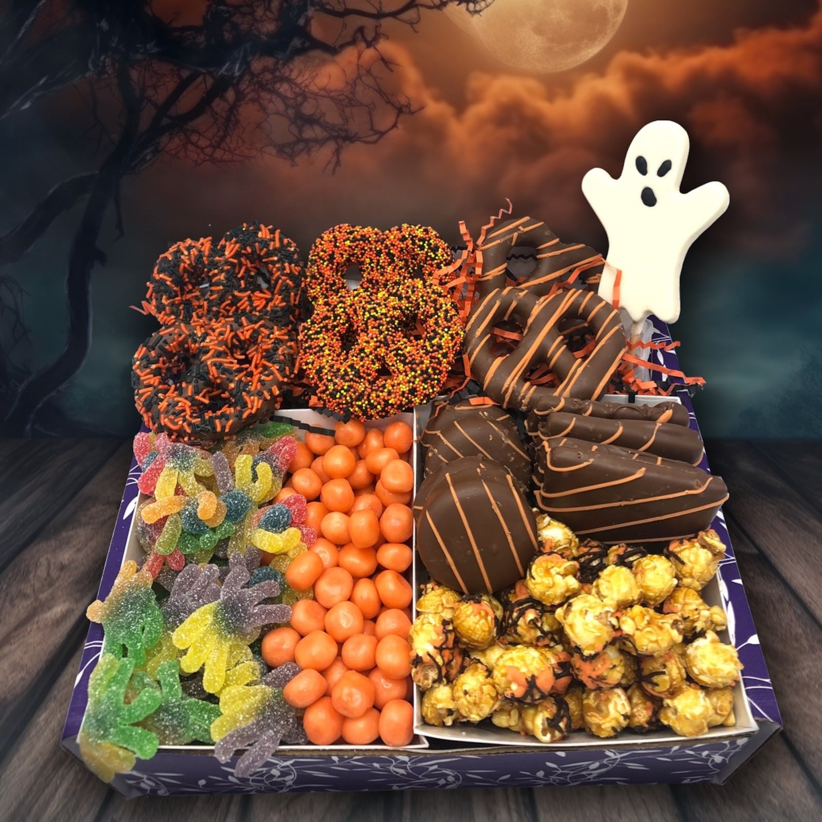 Halloween Boo Box. Courtesy of Sugar Plum Chocolates