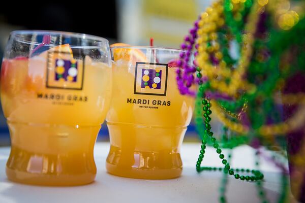 Mardi Gras at Colony Square will feature bites and New Orleans-inspire cocktails. 
Courtesy of Colony Square