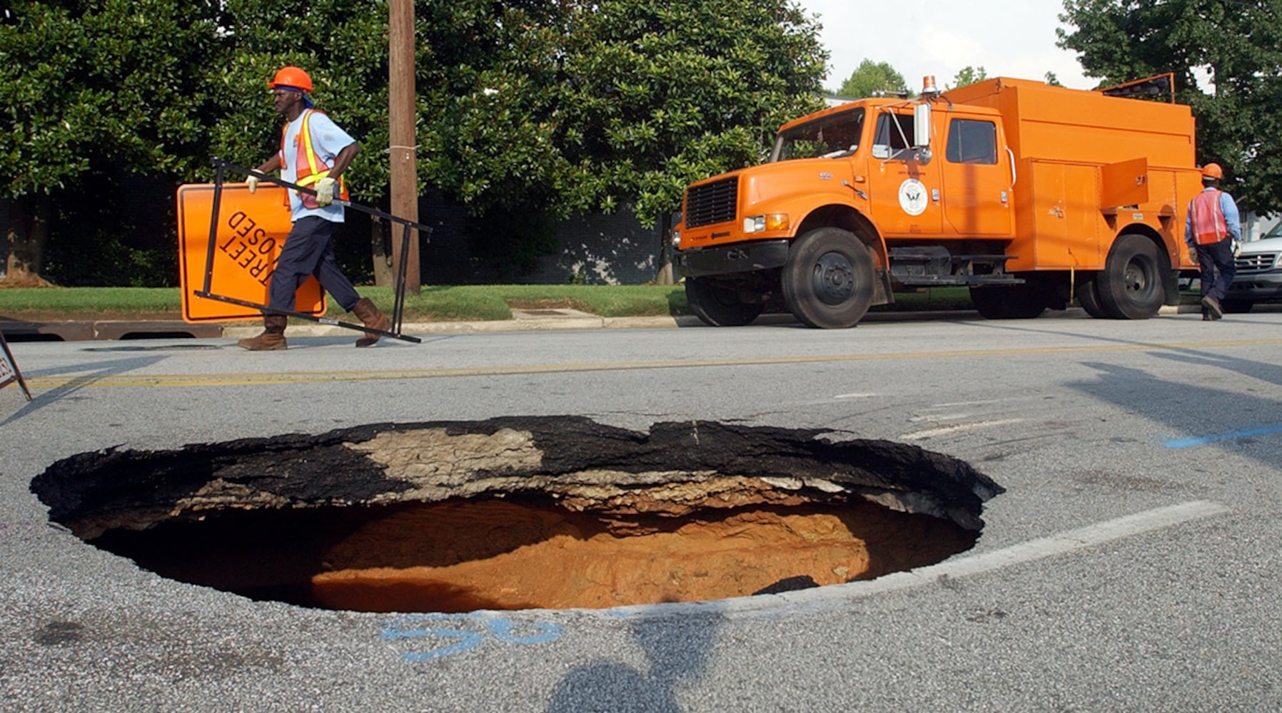 Some of metro Atlanta's biggest sinkholes