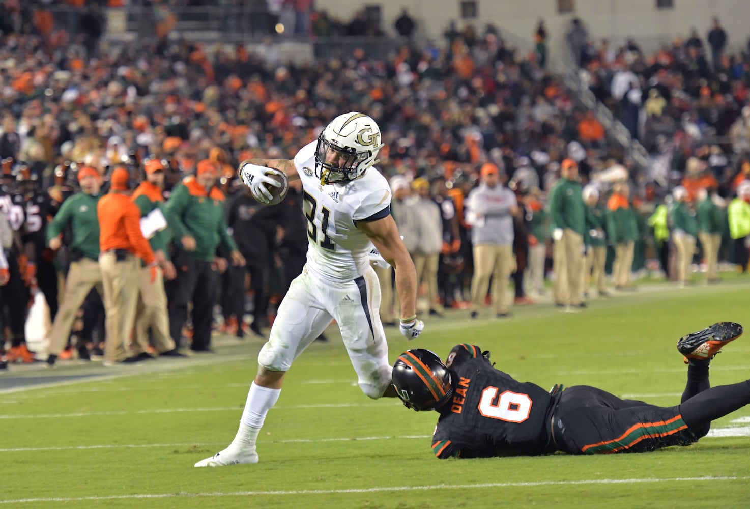 Photos: Georgia Tech earns win over Miami, Mark Richt