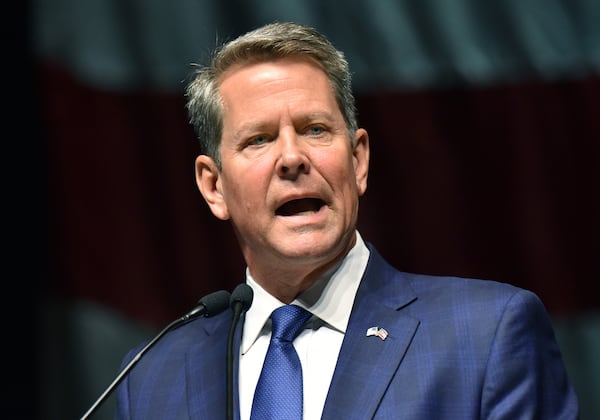 Gov. Brian Kemp, who has made historic appointments of African-Americans to the state’s justice system. (HYOSUB SHIN / HSHIN@AJC.COM)