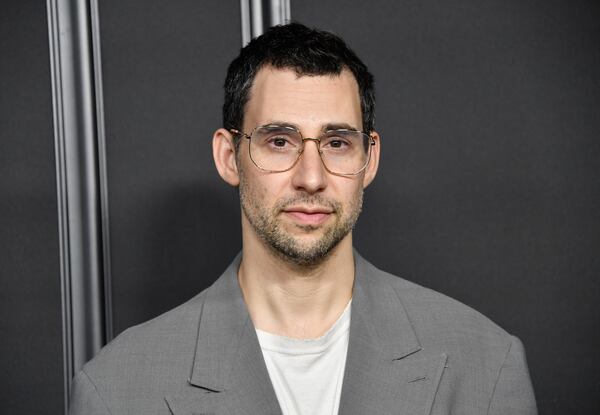 FILE - Jack Antonoff attends the premiere of the Apple TV+ series "The New Look" on Feb. 12, 2024, in New York. (Photo by Evan Agostini/Invision/AP, File)