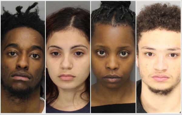 Mugshots (left to right): Charlton Kariuki, of Smyrna; Brittani Hernandez-Ortiz, of Kennesaw; Maria Mungai, of Acworth; and Devin Thomas, of Kennesaw.