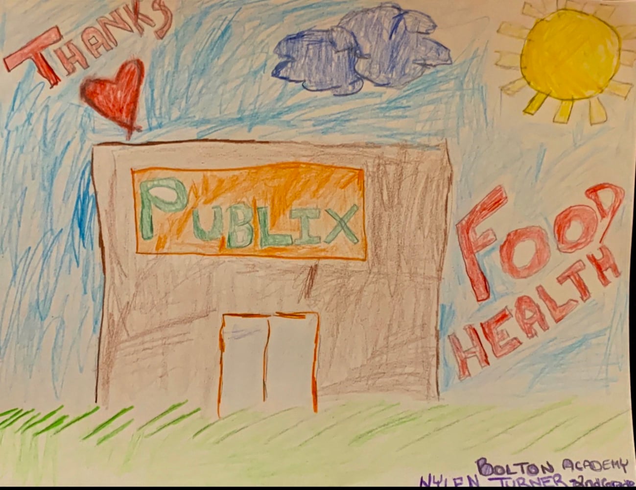 Art from the Heart: Kids thank front-line workers