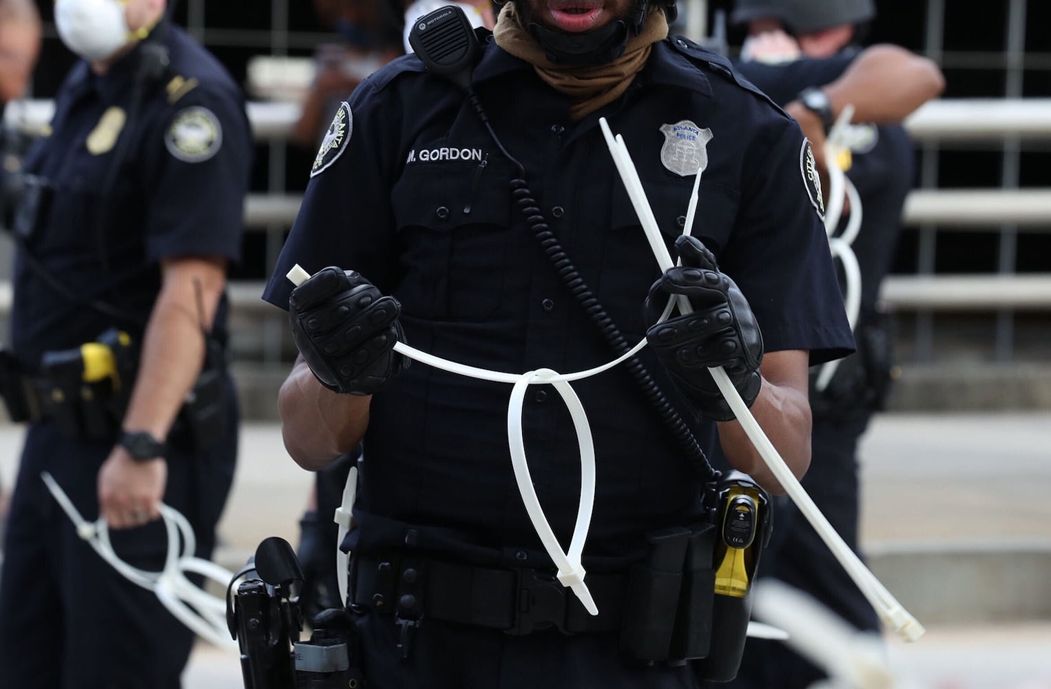 PHOTOS: Atlanta Protests -- the police