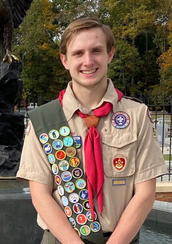 Paul DesPres recently achieved the Eagle Scout rank. He is a member of Troop 576 in Lawrenceville.