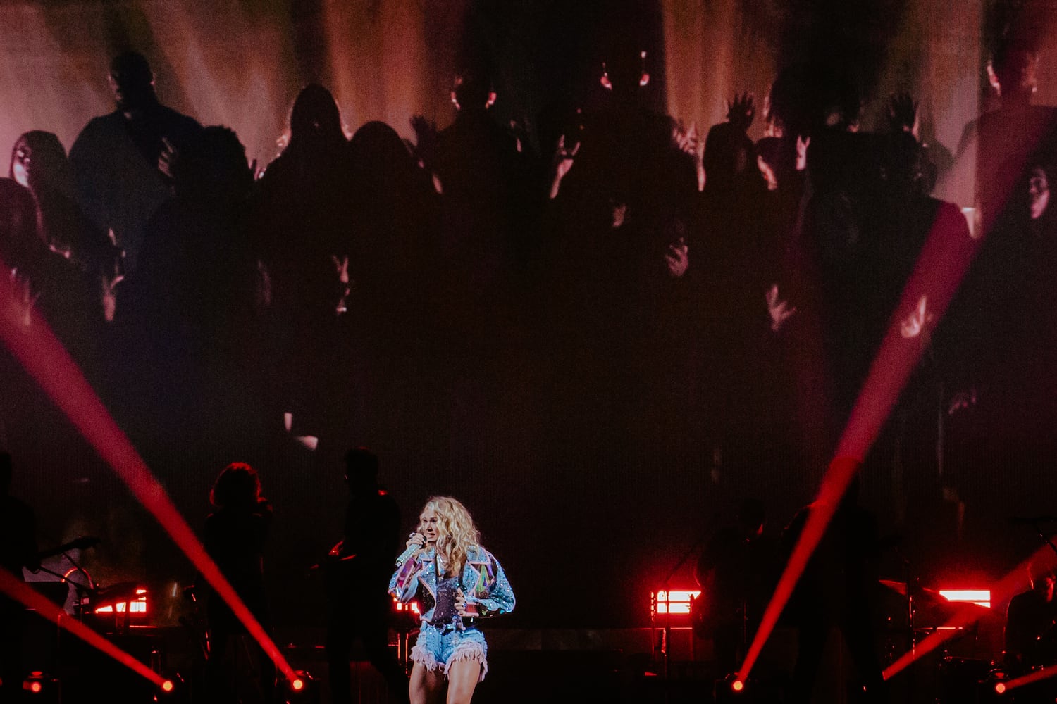 Carrie Underwood brings the Denim & Rhinestones Tour to the State Farm on February 7, 2023. The tour mixes songs from Underwood’s newest album, “Denim & Rhinestones,” with classics like “Jesus, Take the Wheel” and “Before He Cheats.” (Sophie Harris for The Atlanta Journal-Constitution).