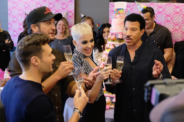 RYAN SEACREST, LUKE BRYAN, KATY PERRY, LIONEL RICHIE