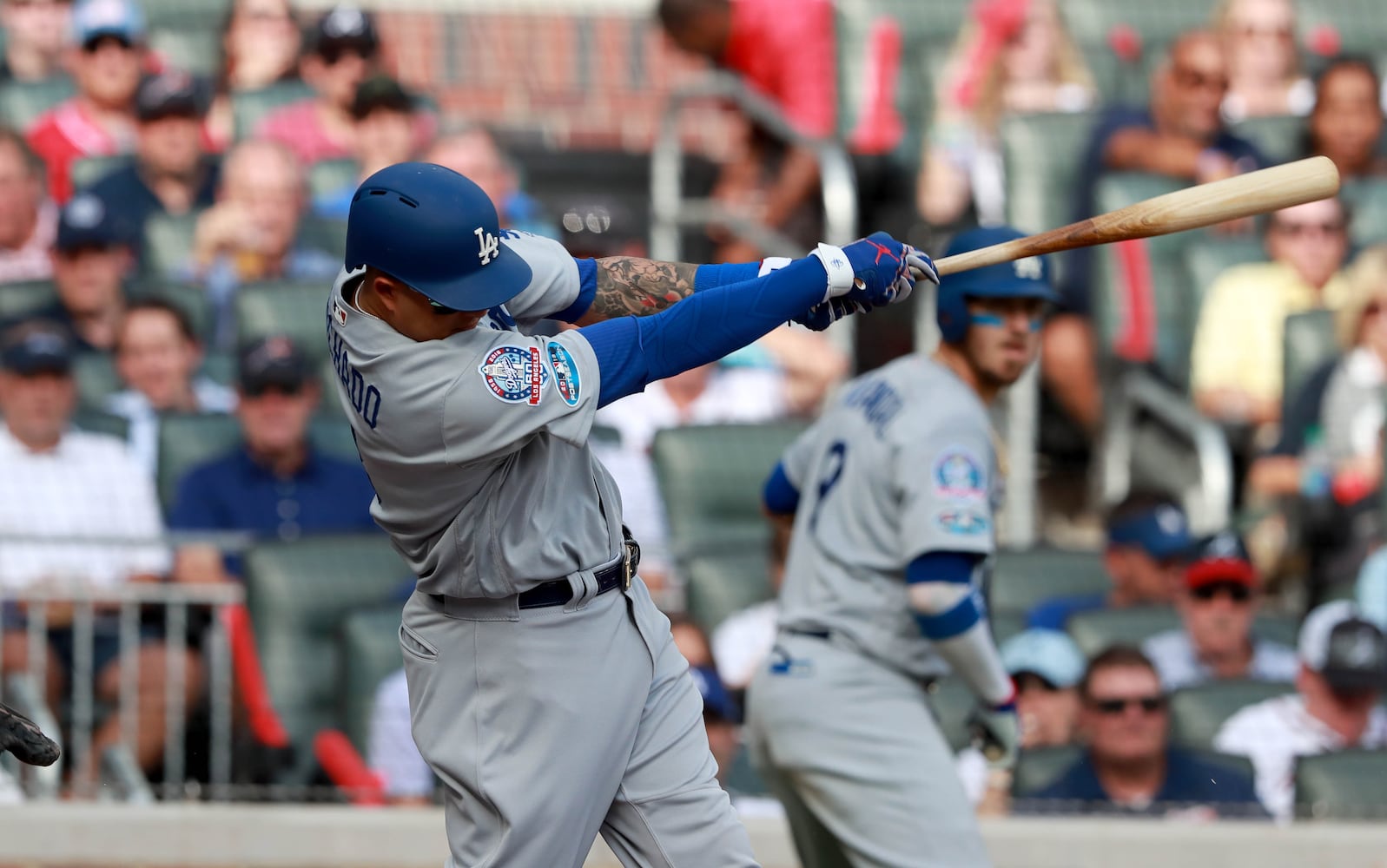 Photos: Braves, Dodgers meet in Game 4 of National League Division Series