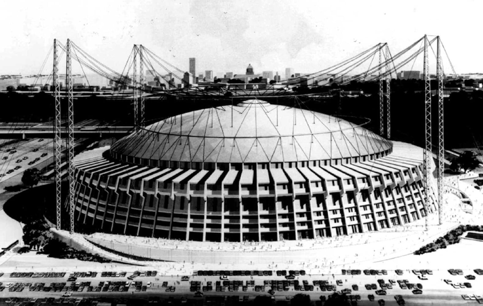 It was originally a dome