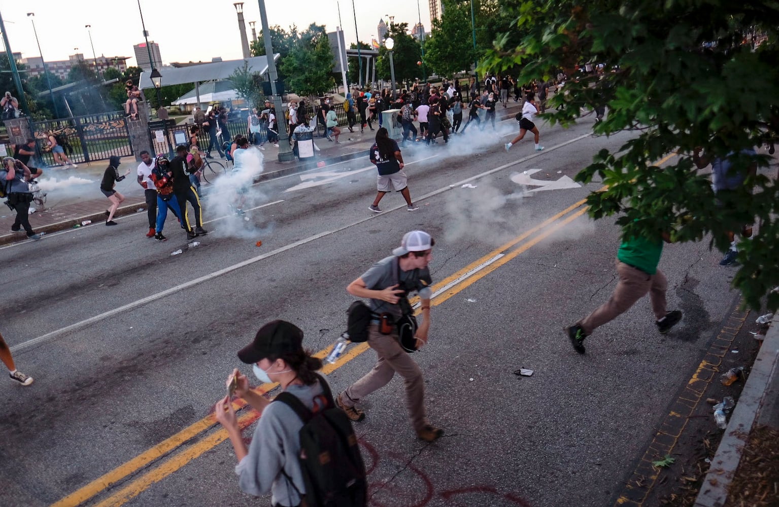 PHOTOS: Atlanta braces for second night of protests