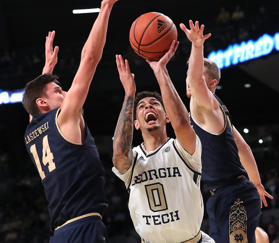 Photos: Georgia Tech hosts Notre Dame