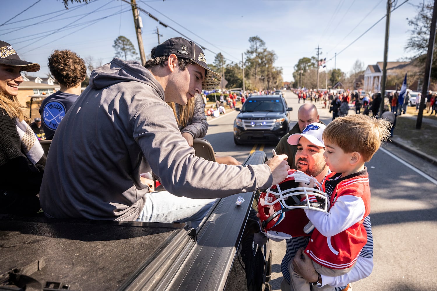 THE CHAMPIONS PARADE - TO HONOR GEORGIA QB STETSON BENNETT IN HIS
HOMETOWN