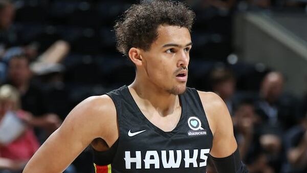 Trae Young scored a game-high 24 points in a Las Vegas Summer League win over the Bulls. He made seven 3-pointers.