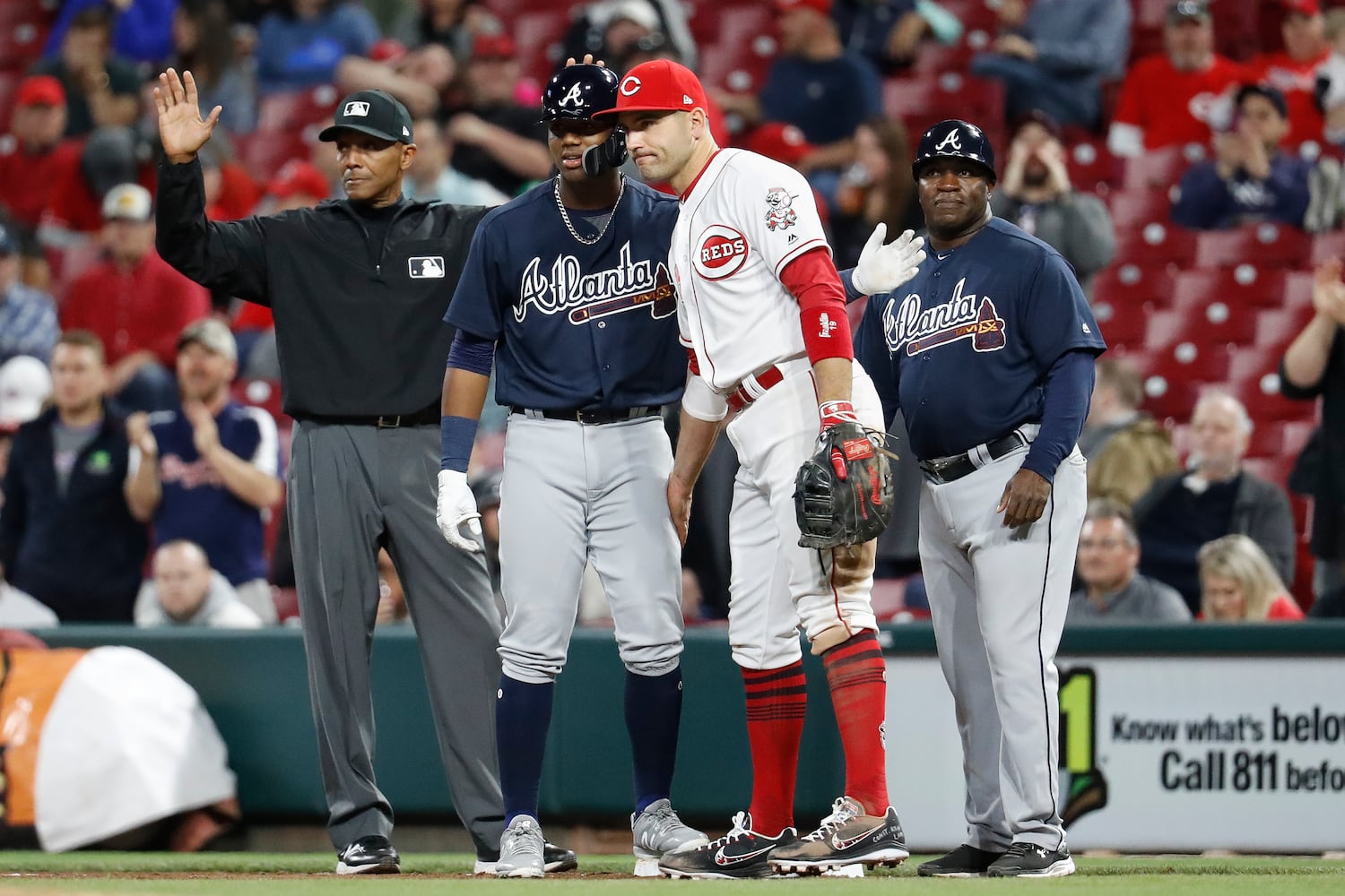 Photos: Ronald Acuna makes debut with Braves