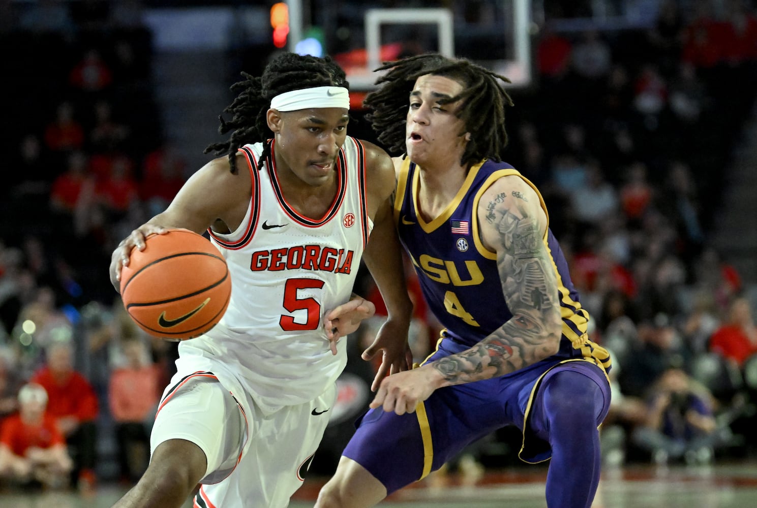 Georgia vs LSU basketball 