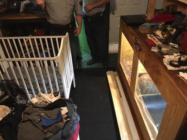 Authorities said the deadly snakes were kept in the same home where a child lived. (Photo: Georgia Department of Natural Resources)