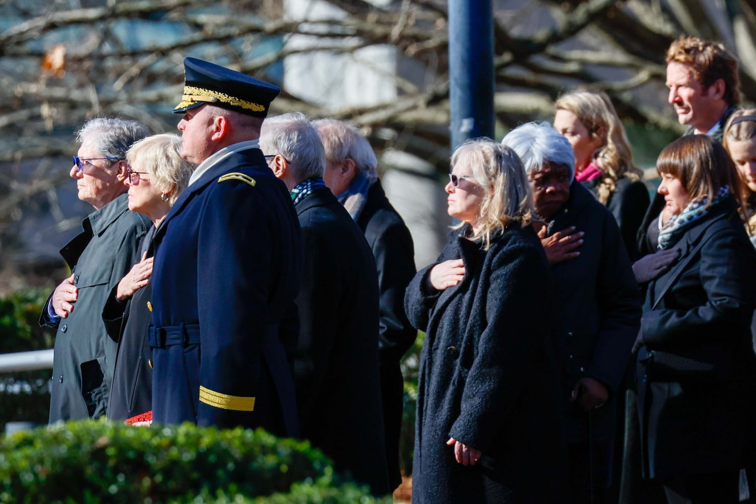 Jimmy Carter departure ceremony