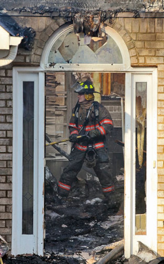 Fire destroys Clayton home