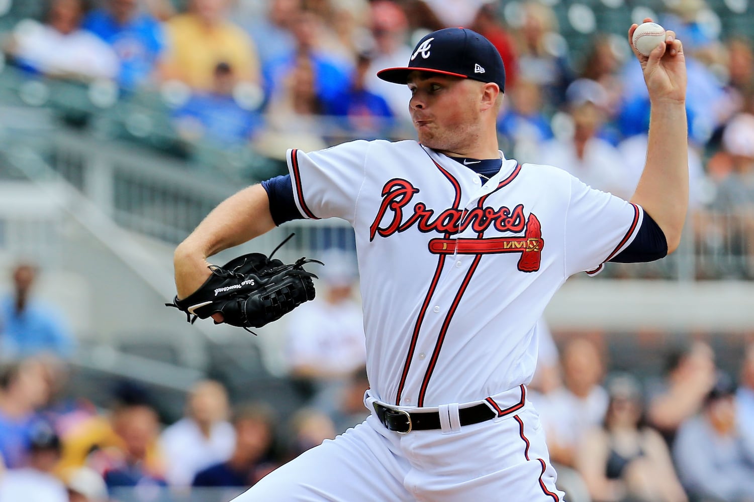 Photos: Sean Newcomb’s major league debut