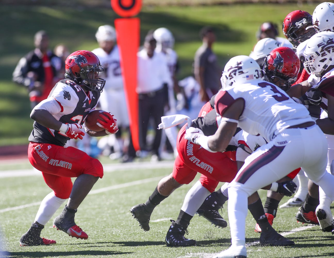 Photos: Rivals Clark Atlanta and Morehouse meet again