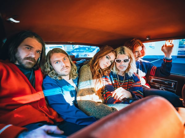 Grouplove's album release celebration features shows at The Earl on July 6 and The Tabernacle on July 7. Photo: Courtesy of Brantley Gutierrez