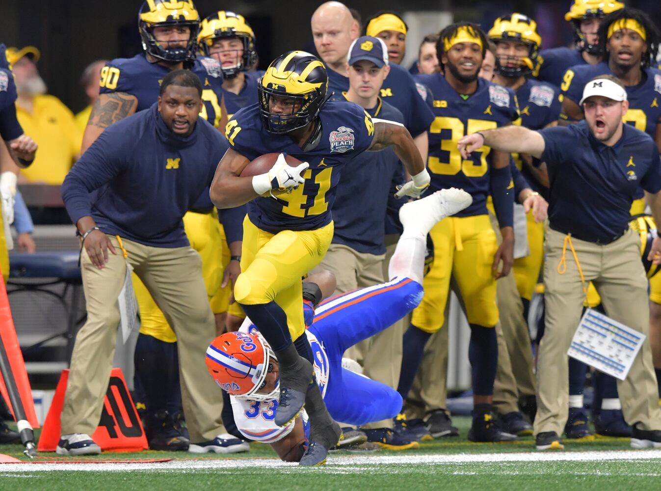 Photos: Florida beats Michigan in Chick-fil-A Peach Bowl