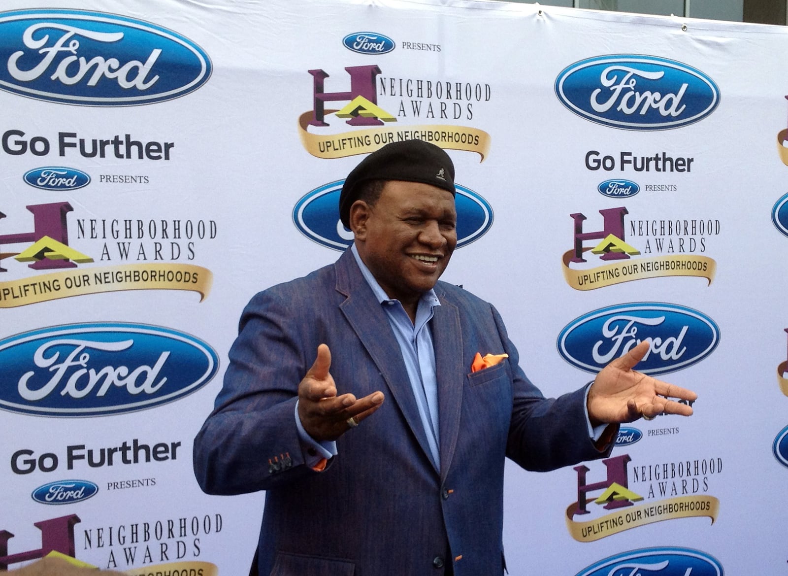 George Wallace at Steve Harvey's Neighborhood Awards in Atlanta in September, 2014. He returns for six Atlanta Improv shows Nov. 27-28. CREDIT: Rodney Ho/rho@ajc.com