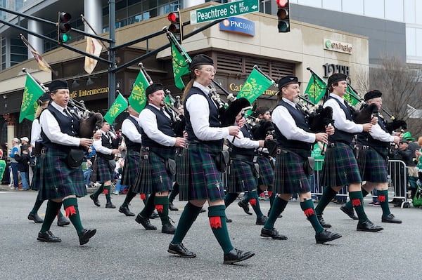 Atlanta’s St. Patrick’s Day Parade is one of the oldest of its kind in the country. (Atlanta St. Patrick’s Day Parade)